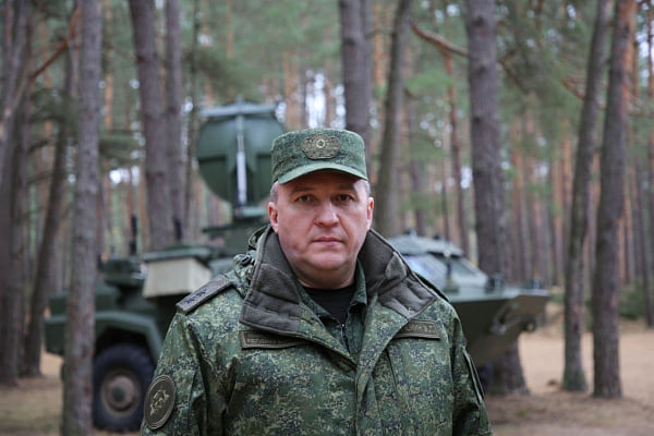 Minister Obrony Republiki Białoruś Wiktar Chrenin